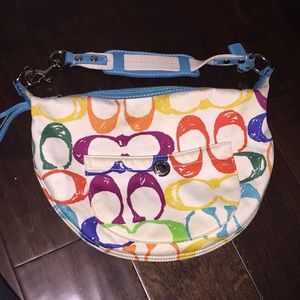 LAST CHANCE COACH SIGNATURE hobo purse